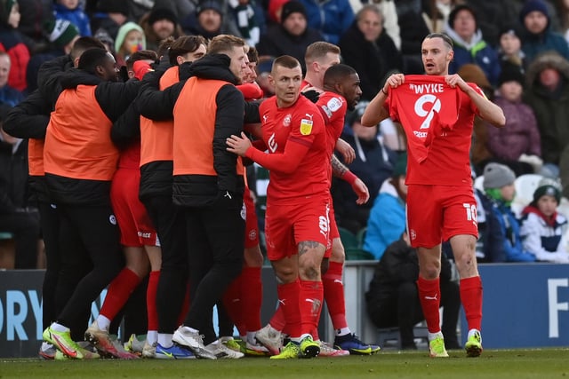 Leam Richardson’s side sit joint-top of League One having lost once in their last six games, a final-minute win against promotion rivals Plymouth sees the Latics fourth in the form table. (Photo by Dan Mullan/Getty Images)