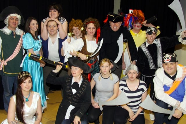 Bolsover Drama Group performing in Treasure Island back in 2013.