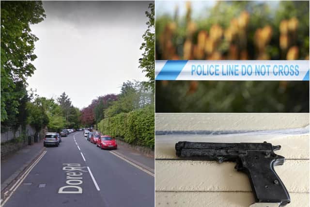 One person has been interviewed under caution over a shooting on Dore Road in Sheffield