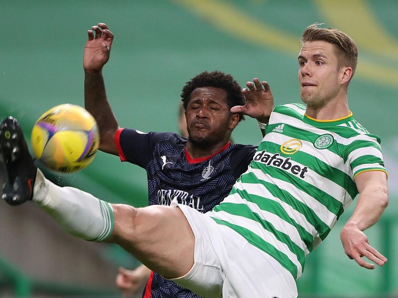Celtic defender Kristoffer Ajer will ‘end up at Newcastle United’ if he is going to leave the Scottish Premiership giants during the summer transfer window, former Norway international Vidar Riseth. (Daily Record)
(Photo by Ian MacNicol/Getty Images)