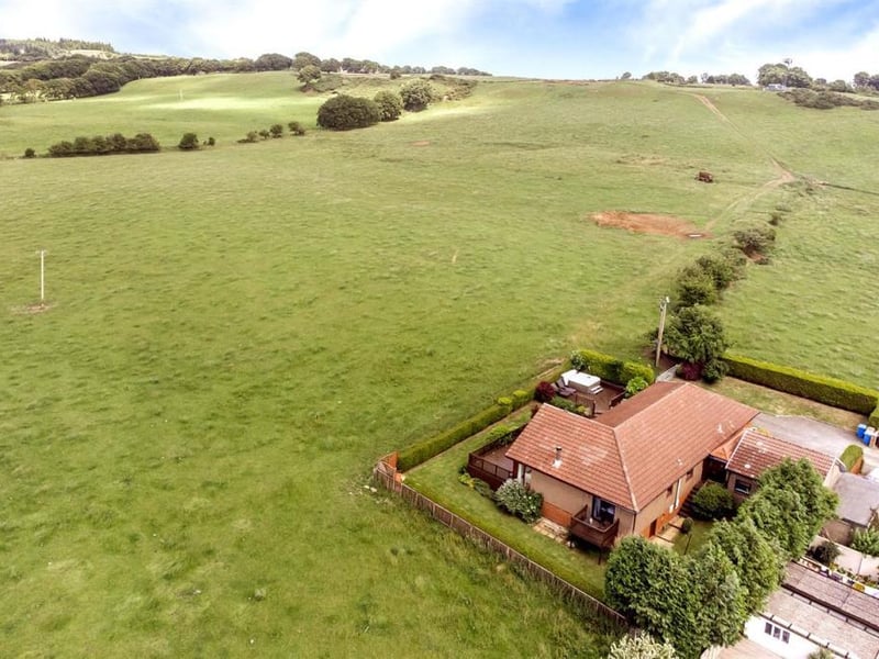 The property enjoys a lovely semi-rural location.