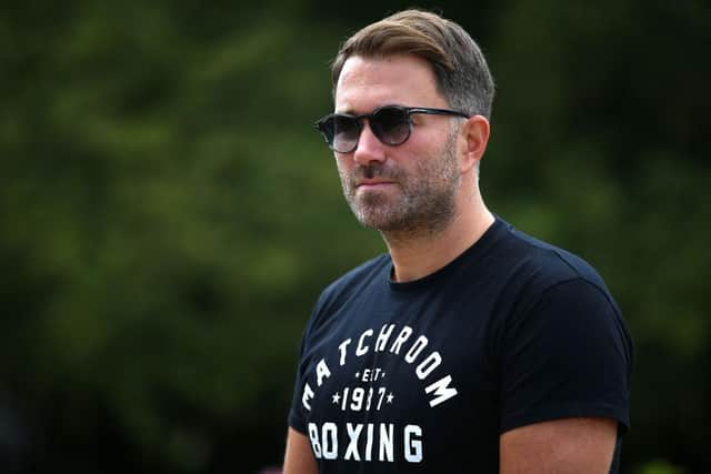 Eddie Hearn, Managing Director of Matchroom Sport: James Chance/Getty Images