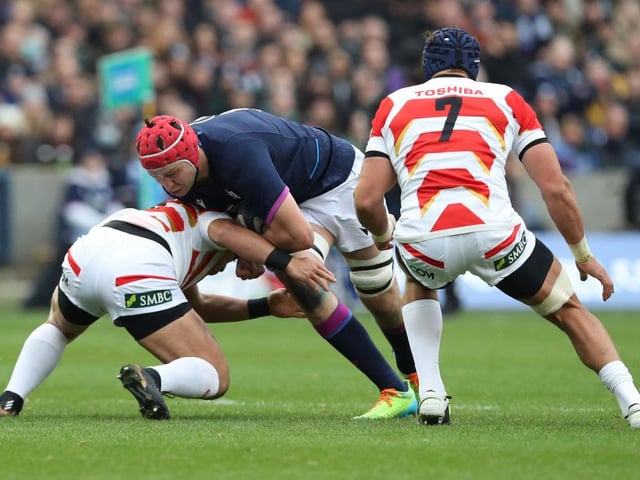 Dominated line-out early on and notable when he didn’t, because it cost Scotland. Important. 7