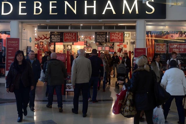 These shoppers were looking for a 2016 winning deal in Debenhams. Recognise anyone?