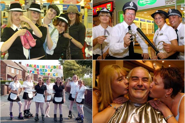 How many of these charity scenes do you remember?