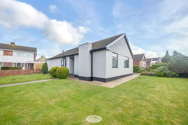 This three bed detached bungalow on Tortmayns, Todwick, is for sale at £330,000.