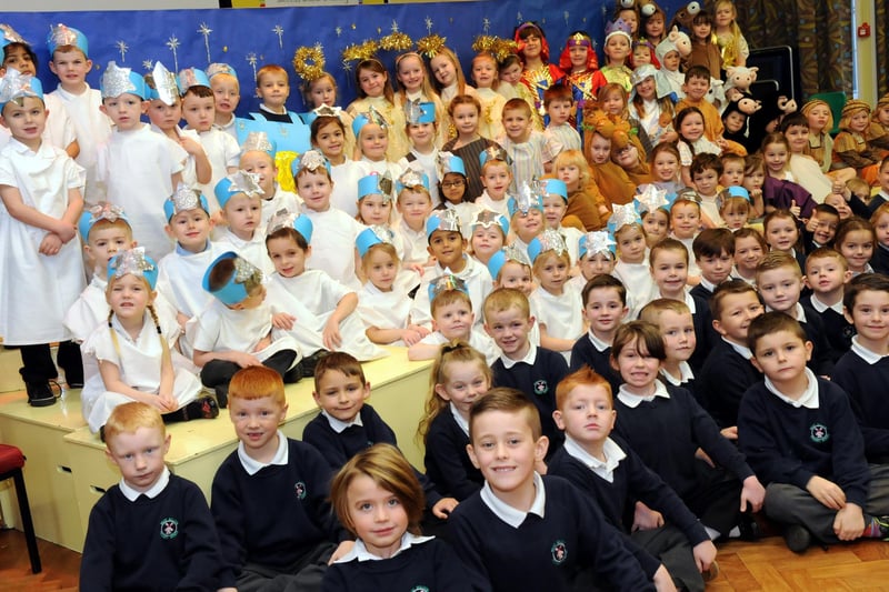 Have a look at your little stars on stage during the 2014 Christmas play.