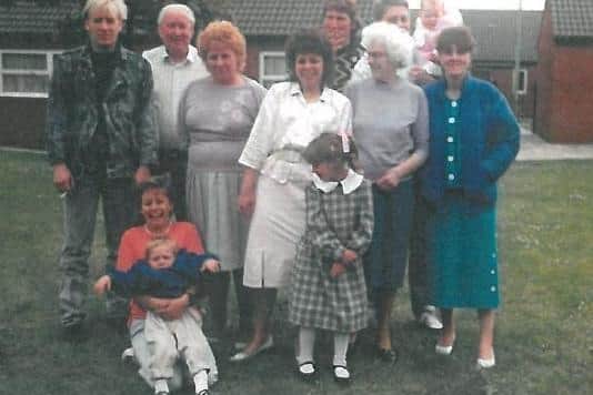 Nora Tait and her family