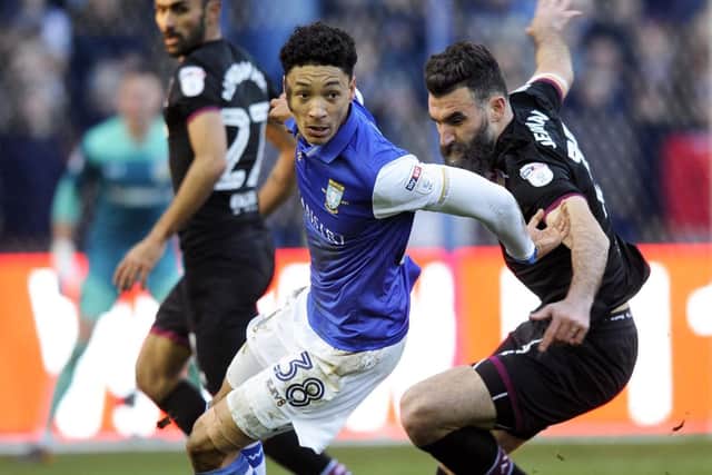 Sean Clare scored his only goal for Sheffield Wednesday in defeat to Aston Villa in February 2018.