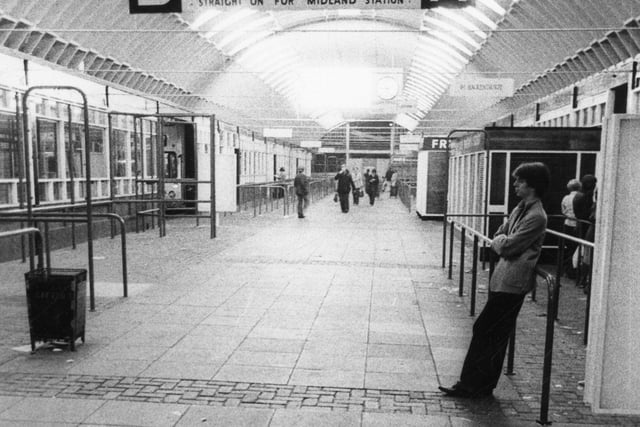 Pond Street bus station, 1979