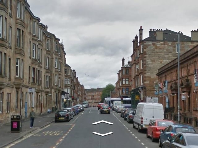 Which road, south of the river, is this?