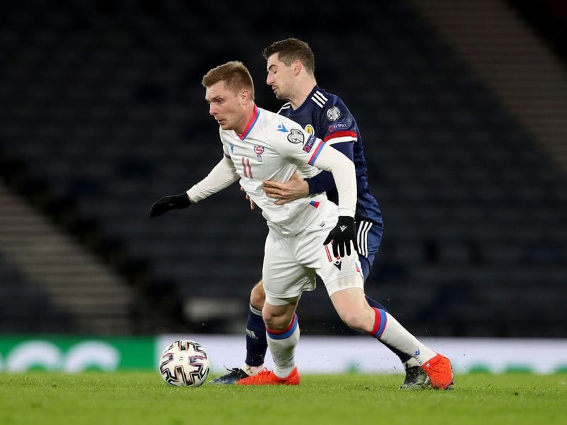 Looked eager and held midfield shape together without creating too much.