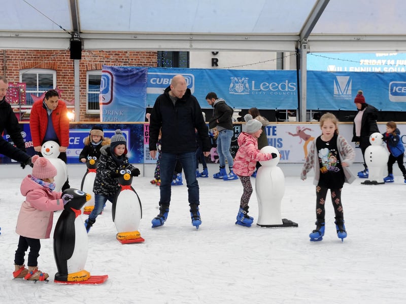 The "Ice Cube" at Millennium Square is back, complete with its 400sqm outdoor rink and a roof to keep the Yorkshire rain off your pride. While it's all fun and games, the local minor injuries units usually see a few brave souls who overestimated their "Dancing on Ice" abilities after a mug of mulled wine. 📍 Millennium Square, LS2