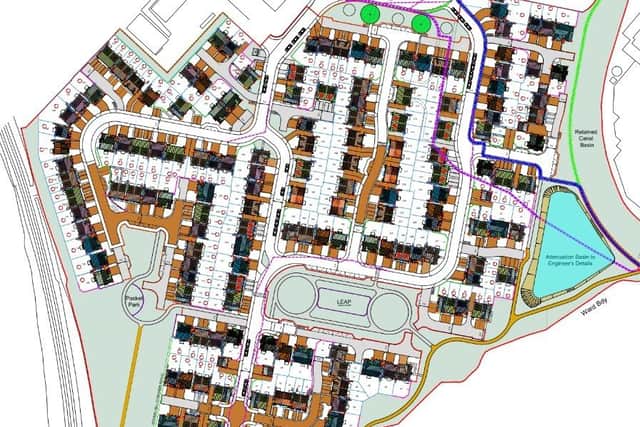 Applicant Harron Homes have been granted permission to build the development on land off Bleachcroft Way – behind the former B&Q building.