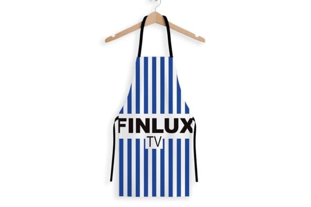 The retro 1985 Wednesday football kit and club aprons are the perfect kitchen essential and make the perfect gift for an Owls fan, or to show off their colours around the BBQ! Other retro Owls aprons are available from theterracestore.com for £17.99.