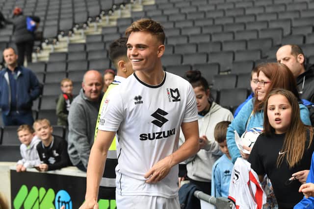 MK Dons star Scott Twine has been a standout player in League One this season.