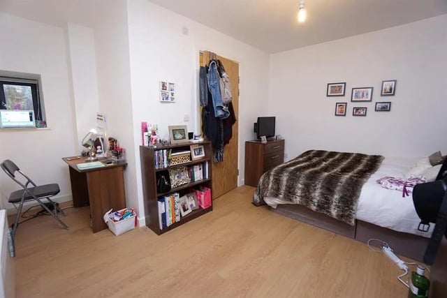 This one-bed flat on Oxford Street, Crookesmoor, is for sale at £40,000.