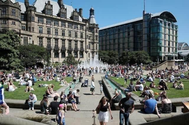 As some of you may remember, the Peace Gardens in the city centre didn't always look as they did today. Now they are a regular stop for many and are always packed during the summer months.