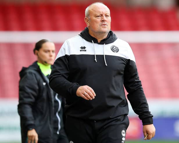 Neil Redfearn has stepped down as manager of Sheffield United Women: Lexy Ilsley / Sportimage