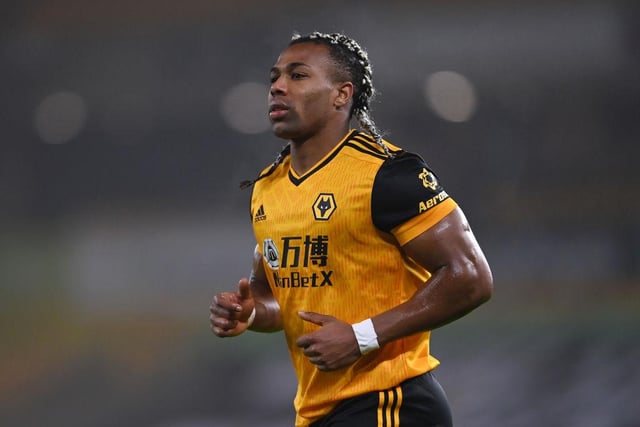 Marcelo Bielsa is keen on signing Wolves winger Adama Traore for Leeds United. The Whites are understood to be his most likely destination should he leave the midlands club, with the Argentine said to be interested in completing a deal this month. (Sport) 

(Photo by Laurence Griffiths/Getty Images)