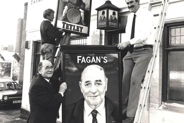 The Barrel being changed to Fagan's in 1985