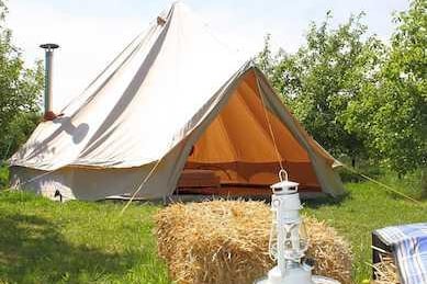 Choose between camping, a yurt, the Wren Bell tent, the Cuckoo Bell tent and a tipi at Fen End Farm. Oxholme Drove, Cottenham, Cambridgeshire, CB24 8UP.