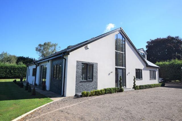 This five bedroom detached house has a cinema room, three reception rooms and four ensuites. Marketed by Portfield Garrard & Wright, 01302 977601.
