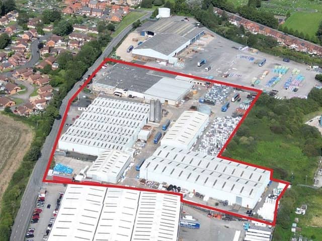 UP for sale Warmsworth 36 industrial site in Doncaster