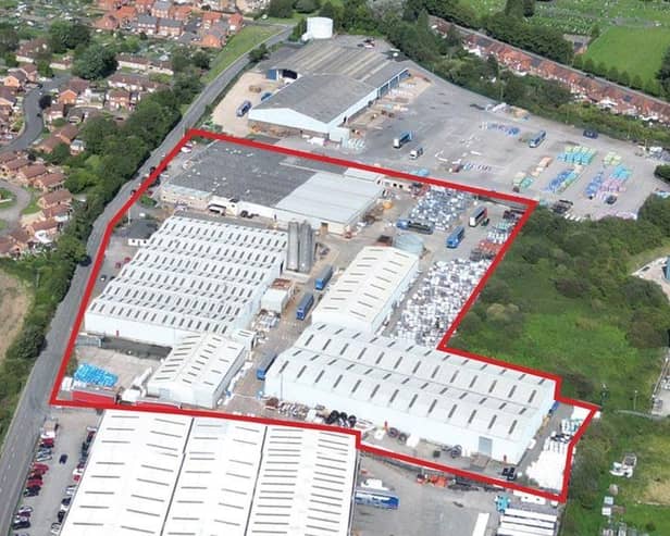 UP for sale Warmsworth 36 industrial site in Doncaster
