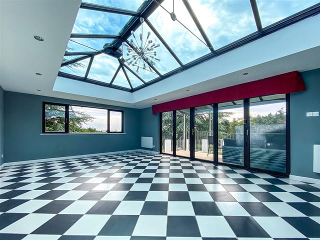 This five bedroom house known as Westerly in Nelson Lane, Portchester, is on the market for £1.25m. It is listed by Castles.