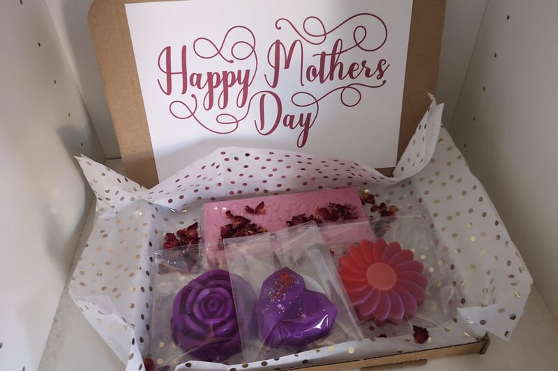 Lauren Hayward is selling Mother's Day gift boxes as part of H&L Wax Melts special treat boxes.