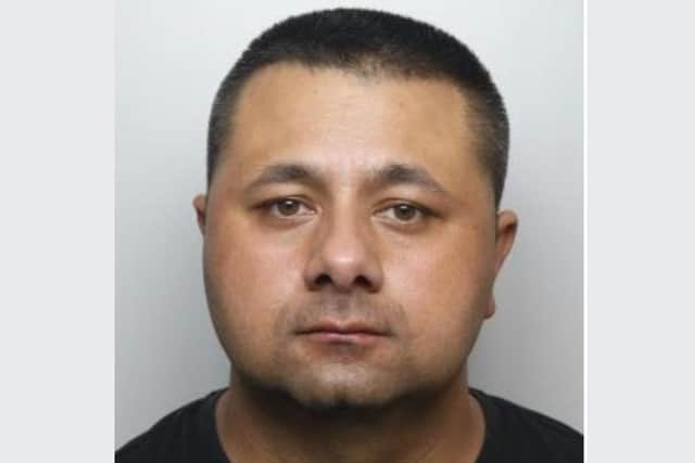 Police today issued an appeal for Jan Sandor, aged 37, of Fir Vale,  described as ‘wanted’ in connection with a string of burglaries in Sheffield city centre.