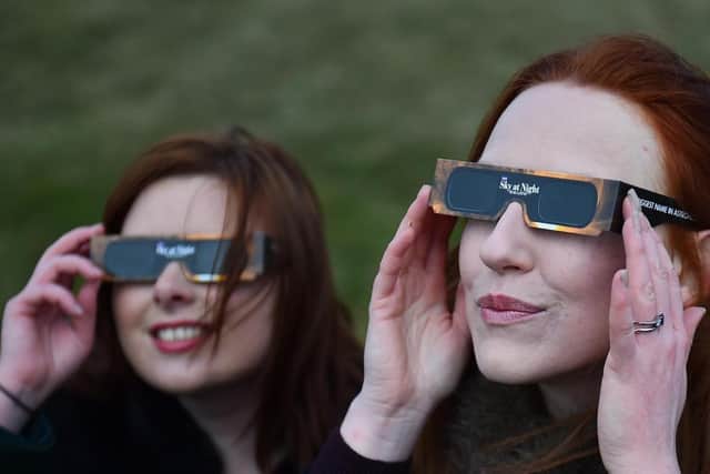 Eclipse watchers will need to don special glasses to view it safely