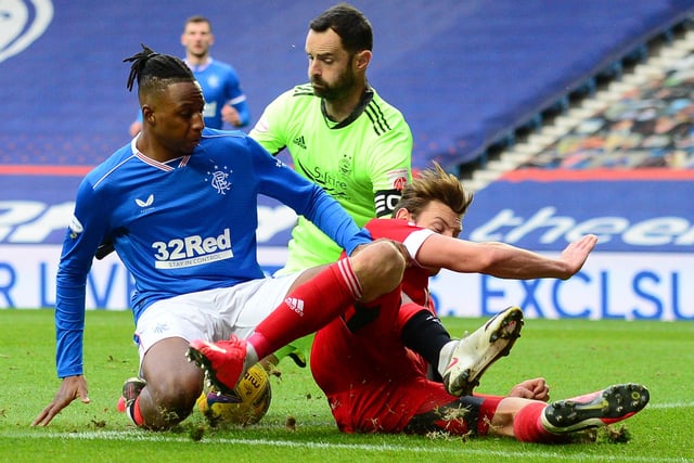 Went most of the way without quite having that clinical touch or goal - especially in the first half. Still got the ability to open the tightest defences with his feet and a real outlet for Rangers to have in their ranks.