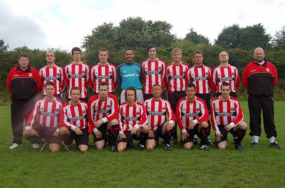 Mosborough FC team photo in 2008
