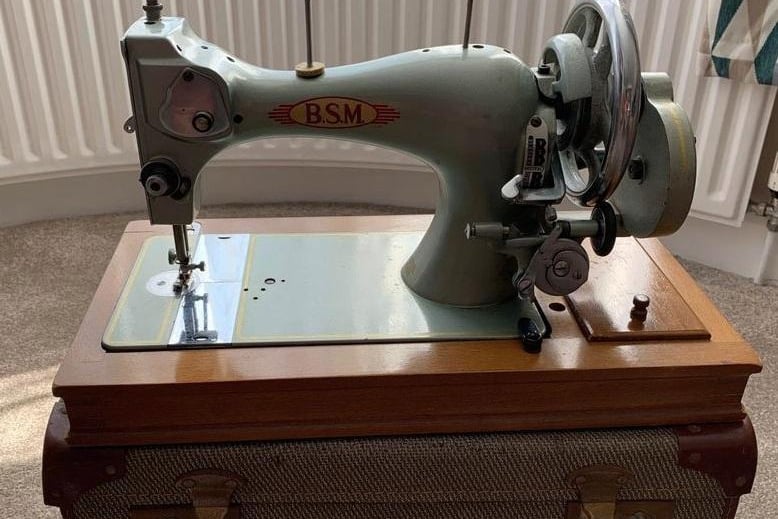 This vintage sewing machine is currently up for grabs on Buy and Sell in Portsmouth UK on Facebook. This beautiful machine is in perfect condition and is being sold for £100.
