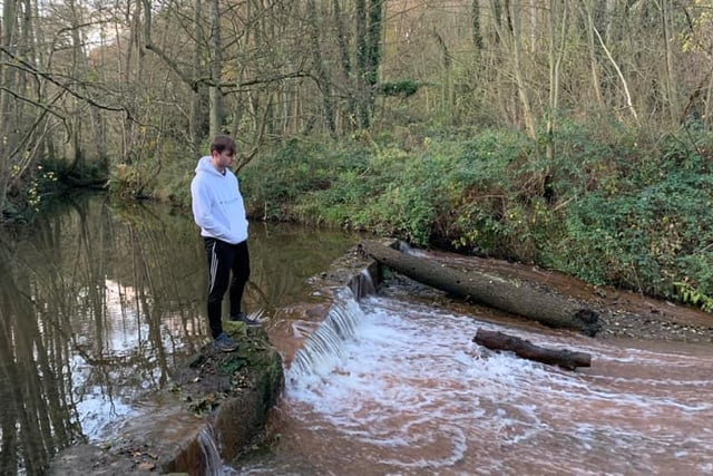Like many people Bradley Littlewood found joy in nature. This river is in Eckington.
