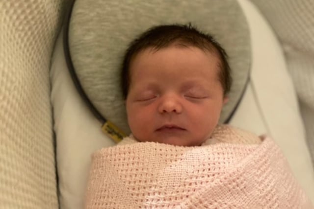 Baby Bonnie May MacDonald was born on 1 May 2020 to proud parents Debbie and Steven
