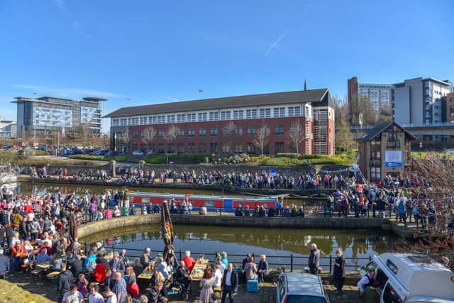 The Sheffield Waterfront Festival in previous years
