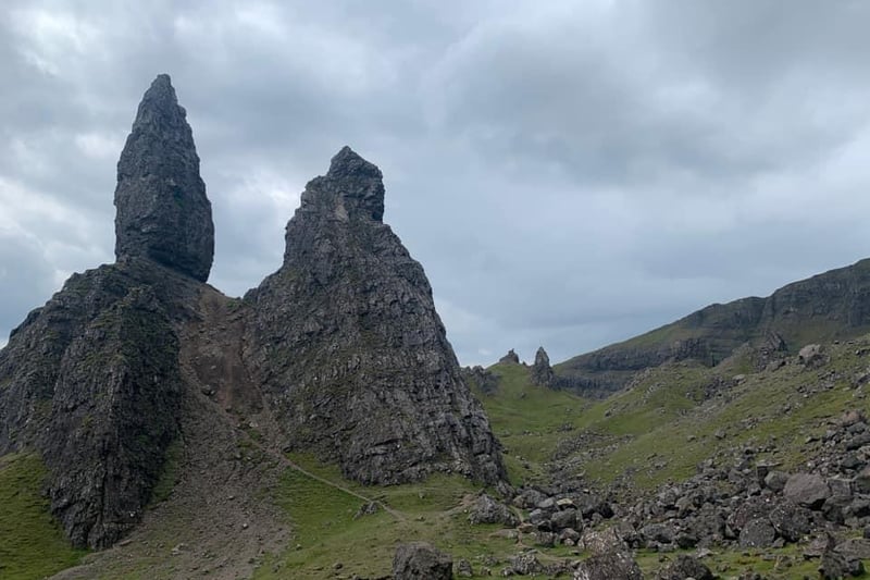 Alan Fisher took this atmospheric picture of the Old Man of Storr, on the Isle of Skye.