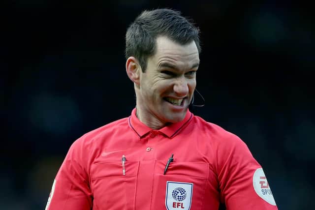 Jarred Gillett will be in charge of Sheffield Wednesday v Watford. (Photo by Nigel Roddis/Getty Images)