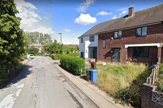 A Google Maps image of Mortomley Close, High Green, which will now be repaired after a seven-year wait, members of Sheffield City Council have decided
