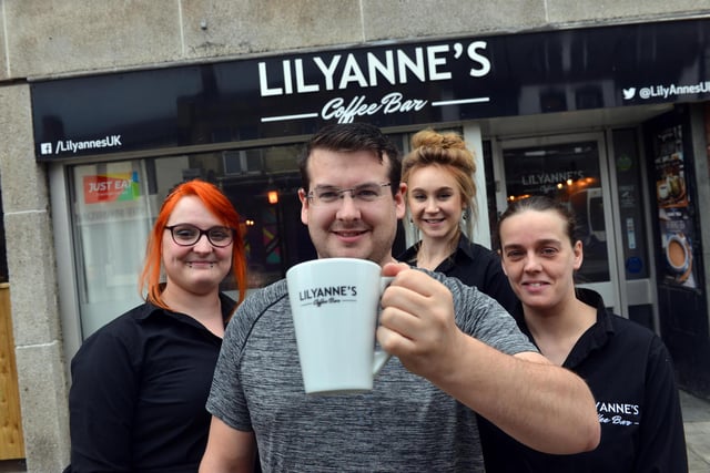 Enjoy the quirky interiors at LilyAnne's Coffee Bar, which offers a sparkling afternoon tea for two for £25 or a traditional afternoon tea for four for £39.
