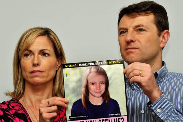 Gerry and Kate McCann whose daughter Madeleine disappeared from a holiday flat in Portugal - John Stillwell/PA Wire