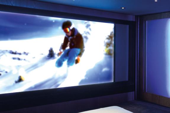 There's something to be said for a healthy dose of escapism, and apparently the public agreed, voting for a home cinema as their second place 'dream lockdown retreat' facility! And in first place...