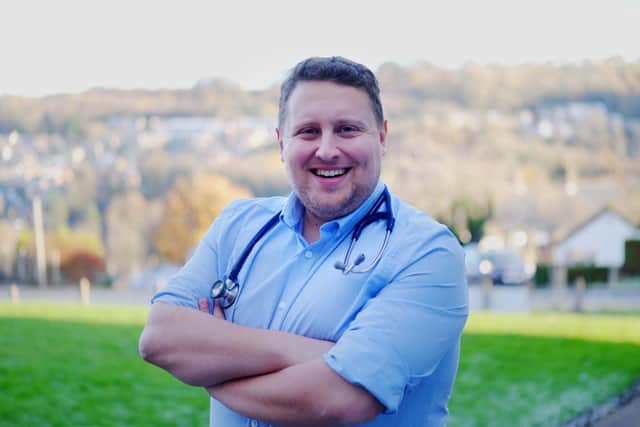 Coun Will Sapwell, a LibDem member of Sheffield City Council and NHS cardilogist