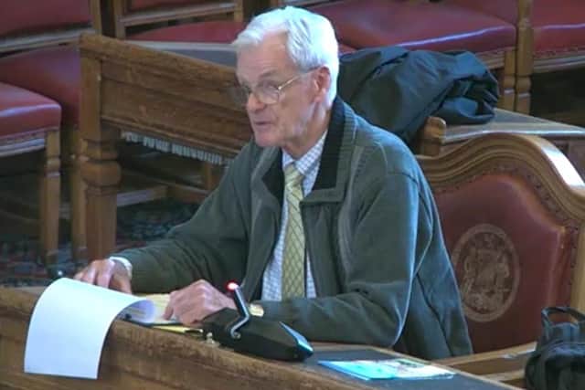 Peter Sephton, of ChangingSheff city centre residents' association, was one of the objectors to a gambling arcade licence application on Fargate that was refused by Sheffield City Council