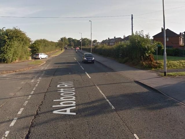 Abbott road and Pleasley Hill recorded 69 cases