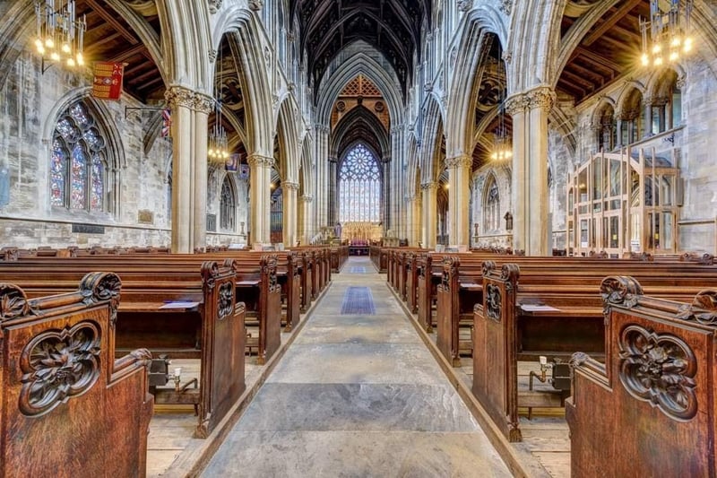 The beautiful interior of the Minster from Chris Tucka.