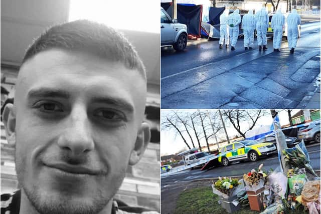 Lewis Williams was shot dead in Mexborough on Monday afternoon